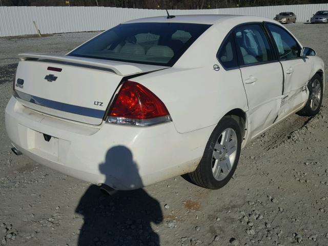 2G1WU581269265180 - 2006 CHEVROLET IMPALA LTZ WHITE photo 4