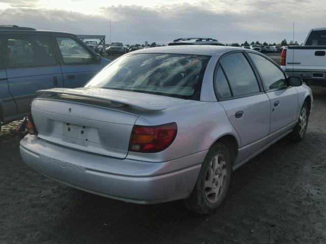 1G8ZF52852Z267519 - 2002 SATURN SL SILVER photo 4