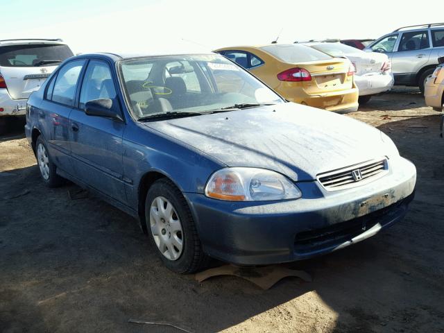 1HGEJ6624WL008030 - 1998 HONDA CIVIC DX BLUE photo 1