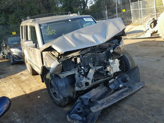 1J8HG48N76C189025 - 2006 JEEP COMMANDER GRAY photo 1