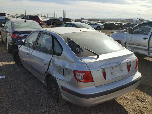 KMHDN56D15U143402 - 2005 HYUNDAI ELANTRA GL SILVER photo 3