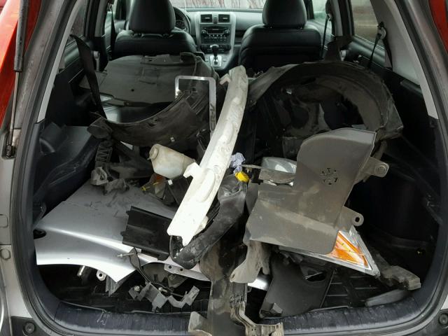 JHLRE48767C087707 - 2007 HONDA CR-V EXL GRAY photo 9