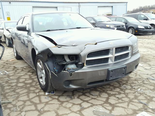 2B3CA4CD4AH214648 - 2010 DODGE CHARGER GRAY photo 1