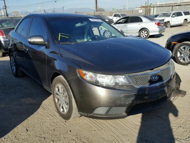 KNAFU4A2XA5178120 - 2010 KIA FORTE EX BROWN photo 1