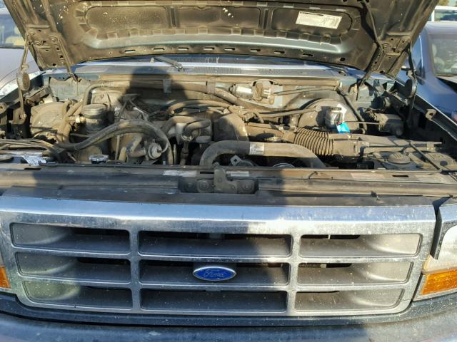 1FTDF15Y9SNA60501 - 1995 FORD F150 BLUE photo 7