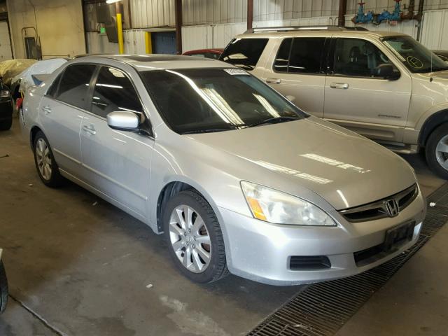 1HGCM66566A005005 - 2006 HONDA ACCORD EX SILVER photo 1