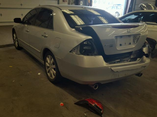 1HGCM66566A005005 - 2006 HONDA ACCORD EX SILVER photo 3