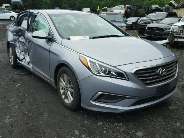 5NPE24AF4HH462764 - 2017 HYUNDAI SONATA SE GRAY photo 1