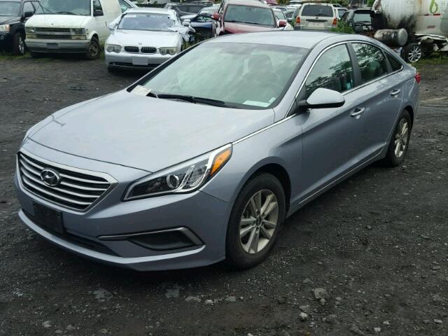 5NPE24AF4HH462764 - 2017 HYUNDAI SONATA SE GRAY photo 2