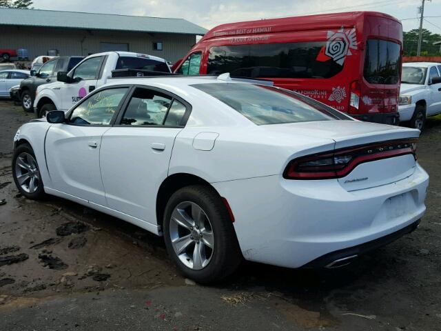 2C3CDXHG6HH528651 - 2017 DODGE CHARGER SX WHITE photo 3