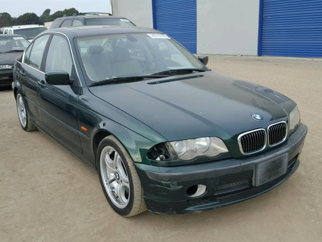 WBAAV53471FJ66982 - 2001 BMW 330 I GREEN photo 1