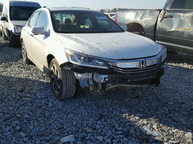 1HGCR2F85GA058249 - 2016 HONDA ACCORD EXL WHITE photo 1