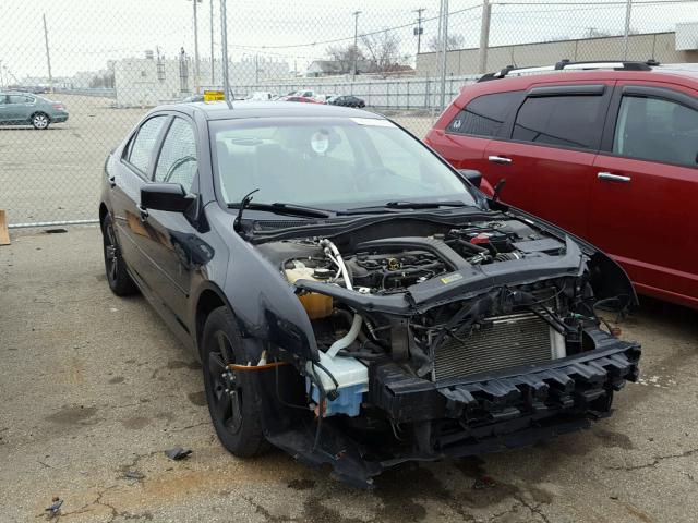 3FAHP07Z57R259991 - 2007 FORD FUSION SE BLACK photo 1