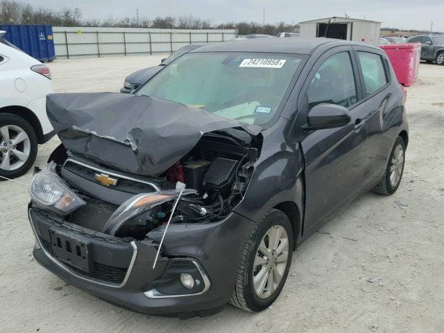 KL8CD6SA8GC596275 - 2016 CHEVROLET SPARK 1LT CHARCOAL photo 2