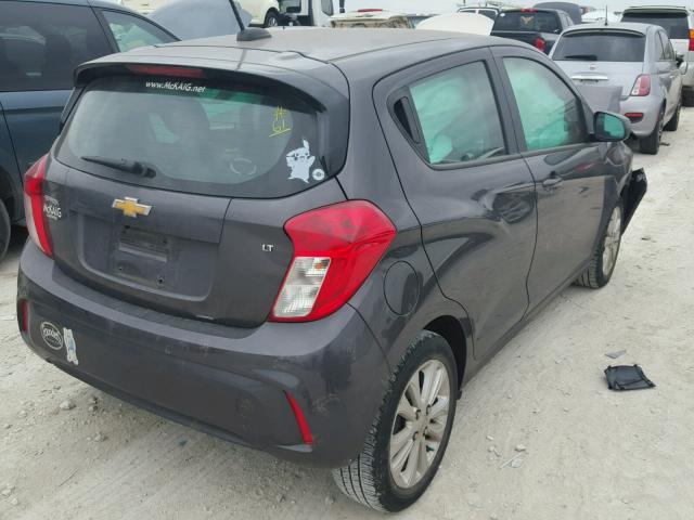 KL8CD6SA8GC596275 - 2016 CHEVROLET SPARK 1LT Графитовый фото 4