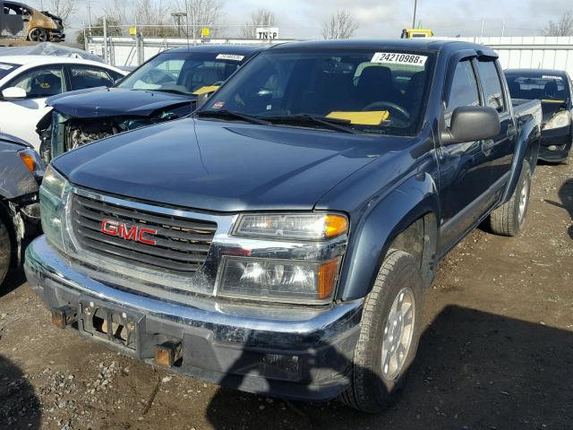 1GTDT13E078148912 - 2007 GMC CANYON BLUE photo 2