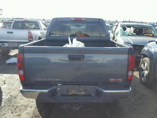 1GTDT13E078148912 - 2007 GMC CANYON BLUE photo 9