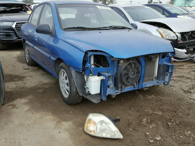 KNADC125X56365813 - 2005 KIA RIO BLUE photo 1