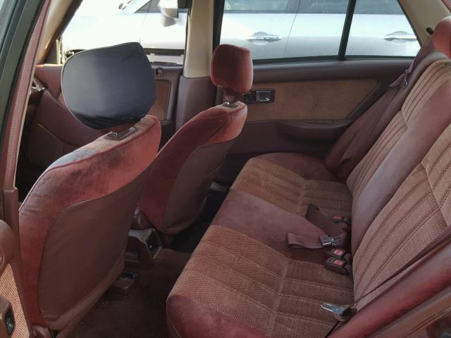 1HGED466XML079745 - 1991 HONDA CIVIC EX მუქწითელი ფოტო 6