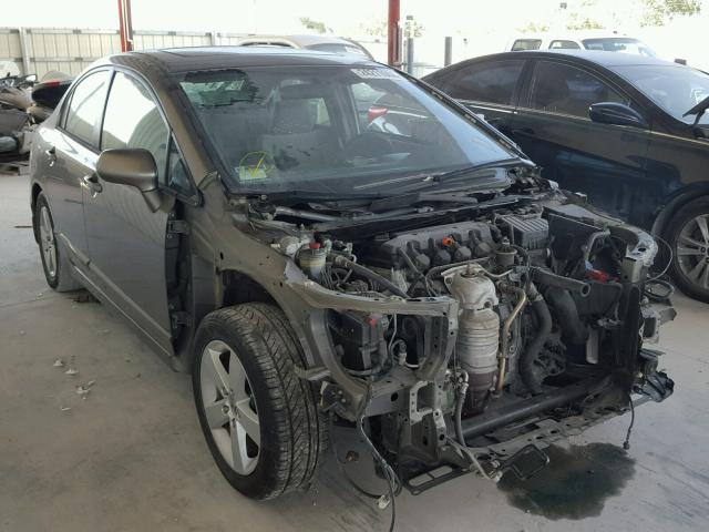 1HGFA16877L015258 - 2007 HONDA CIVIC EX ყავისფერი ფოტო 1