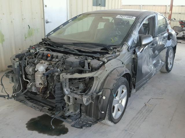 1HGFA16877L015258 - 2007 HONDA CIVIC EX BROWN photo 2