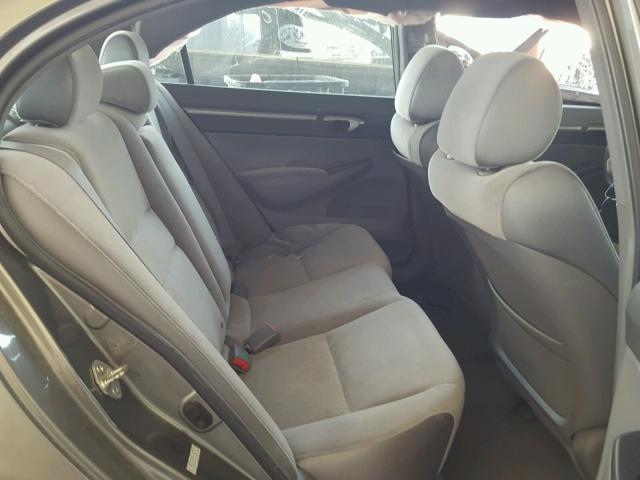 1HGFA16877L015258 - 2007 HONDA CIVIC EX ყავისფერი ფოტო 6