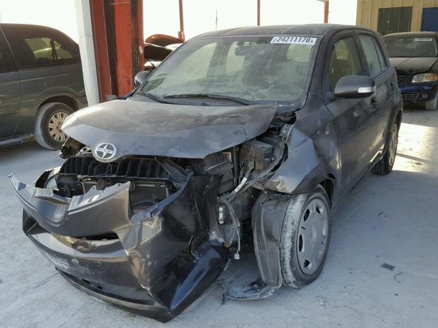 JTKKU10469J045594 - 2009 TOYOTA SCION XD CHARCOAL photo 2