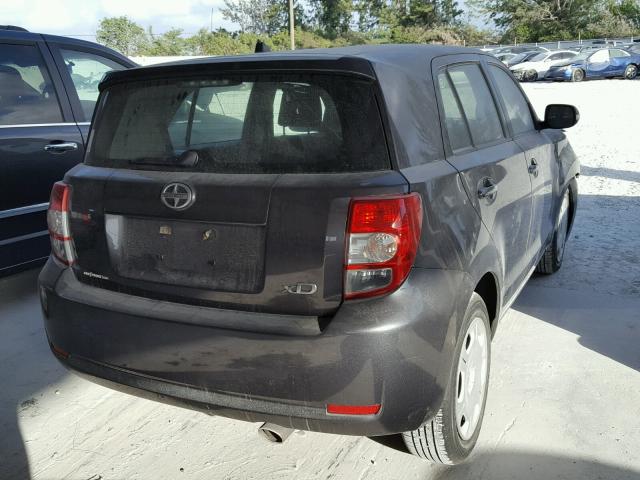 JTKKU10469J045594 - 2009 TOYOTA SCION XD CHARCOAL photo 4
