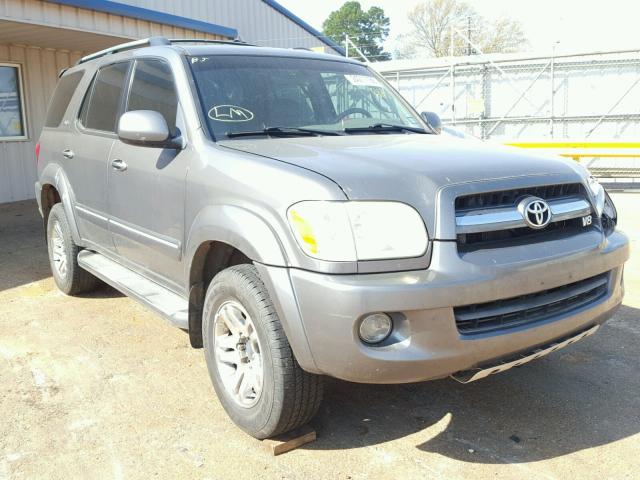 5TDBT44A36S258965 - 2006 TOYOTA SEQUOIA SR SILVER photo 1