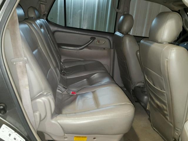 5TDBT44A36S258965 - 2006 TOYOTA SEQUOIA SR SILVER photo 6