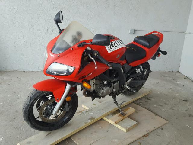 JS1VP53A362102497 - 2006 SUZUKI SV650 RED photo 2