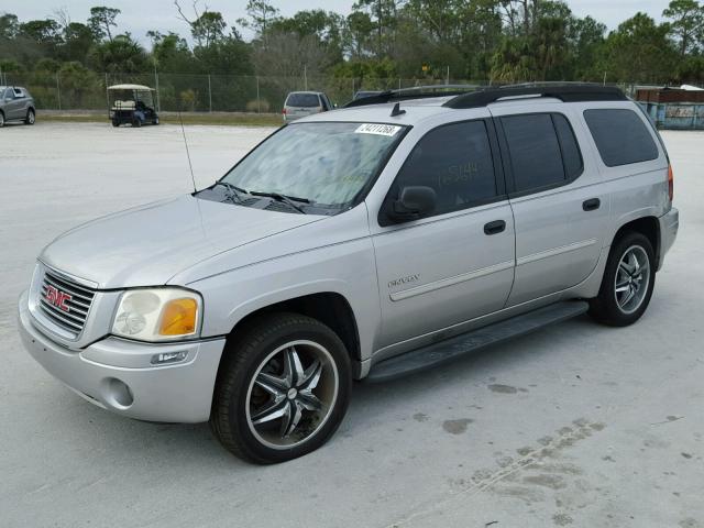 1GKES16S366143419 - 2006 GMC ENVOY XL SILVER photo 2