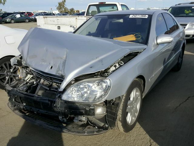 WDBNF67J36A481983 - 2006 MERCEDES-BENZ S 350 SILVER photo 2