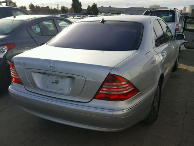 WDBNF67J36A481983 - 2006 MERCEDES-BENZ S 350 SILVER photo 4