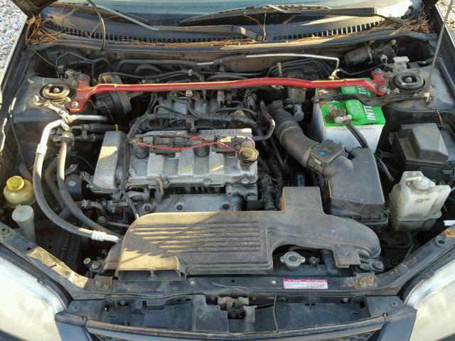 JM1BJ245921635805 - 2002 MAZDA PROTEGE PR BLACK photo 7