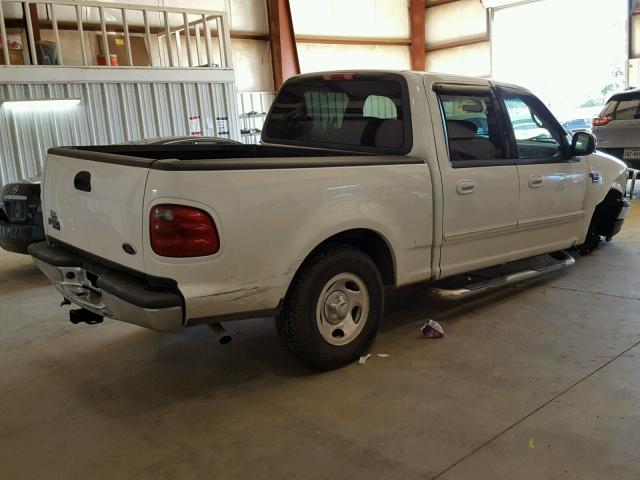 1FTRW07682KA70708 - 2002 FORD F150 SUPER WHITE photo 4