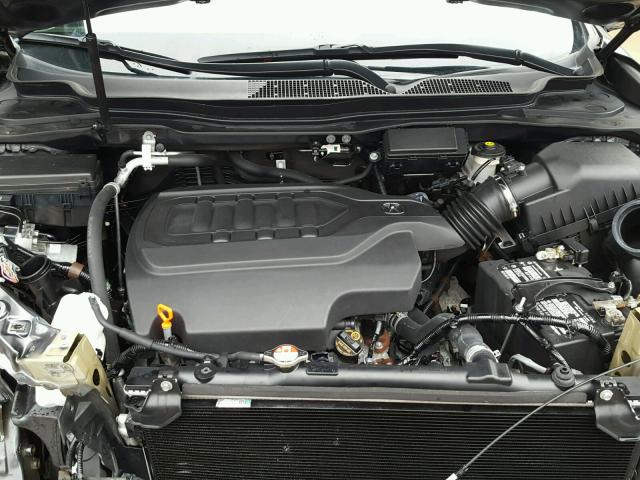 5FRYD4H88EB026457 - 2014 ACURA MDX ADVANC გრაფიტი ფოტო 7