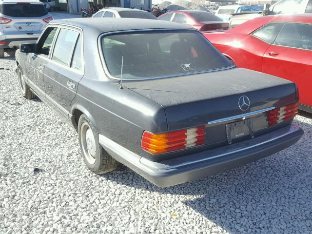 WDBCA39E9MA596427 - 1991 MERCEDES-BENZ 560 SEL BLACK photo 3