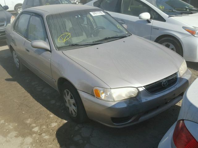 1NXBR12E91Z500015 - 2001 TOYOTA COROLLA CE GOLD photo 1