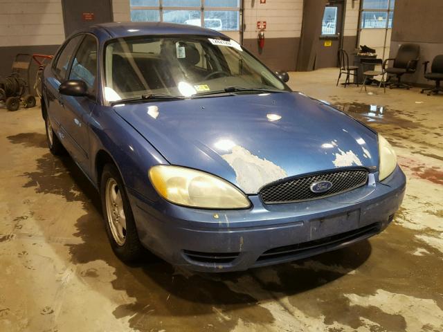 1FAFP53274A156591 - 2004 FORD TAURUS SE BLUE photo 1