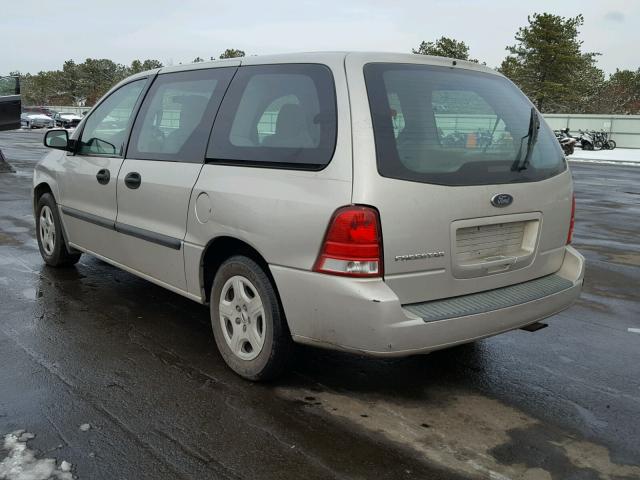 2FMZA50635BA46459 - 2005 FORD FREESTAR S GRAY photo 3