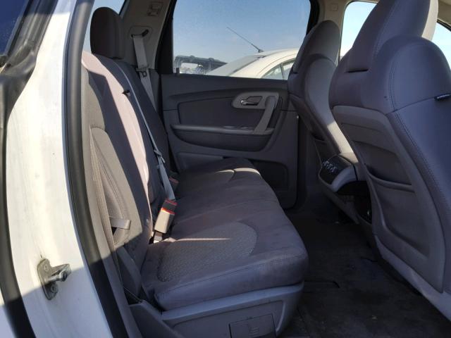 1GNKVFED8CJ278014 - 2012 CHEVROLET TRAVERSE L WHITE photo 6