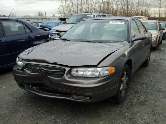 2G4WB52K041251445 - 2004 BUICK REGAL LS BROWN photo 2