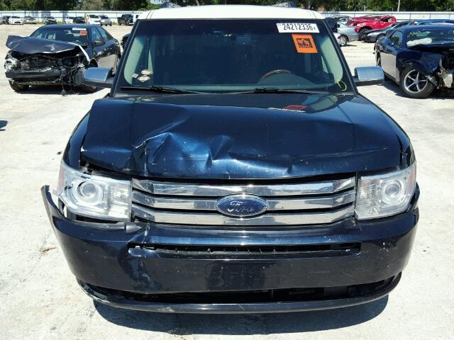 2FMEK63C69BA14369 - 2009 FORD FLEX LIMIT BLUE photo 10