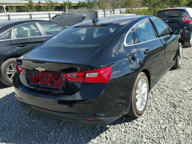 1G1ZE5ST2HF145779 - 2017 CHEVROLET MALIBU LT BLACK photo 4