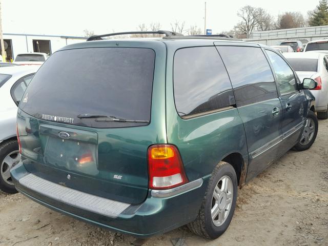 2FMZA524X2BA07925 - 2002 FORD WINDSTAR S GREEN photo 4