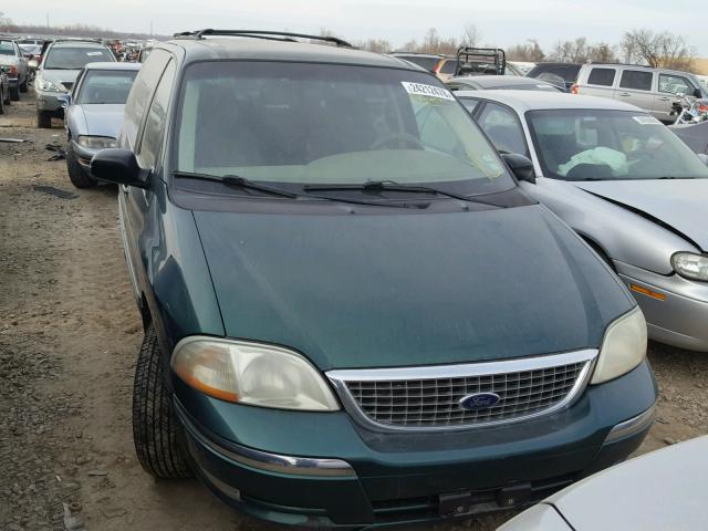 2FMZA524X2BA07925 - 2002 FORD WINDSTAR S GREEN photo 9