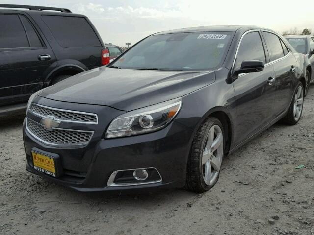 1G11J5SXXDF321399 - 2013 CHEVROLET MALIBU LTZ 灰色 照片 2