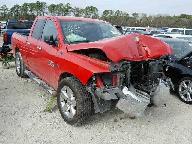 1C6RR6GTXES128071 - 2014 RAM 1500 SLT RED photo 1