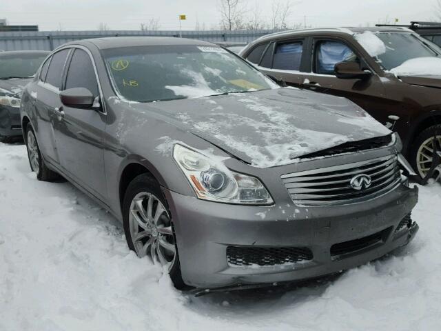 JNKCV61F79M357846 - 2009 INFINITI G37 GRAY photo 1